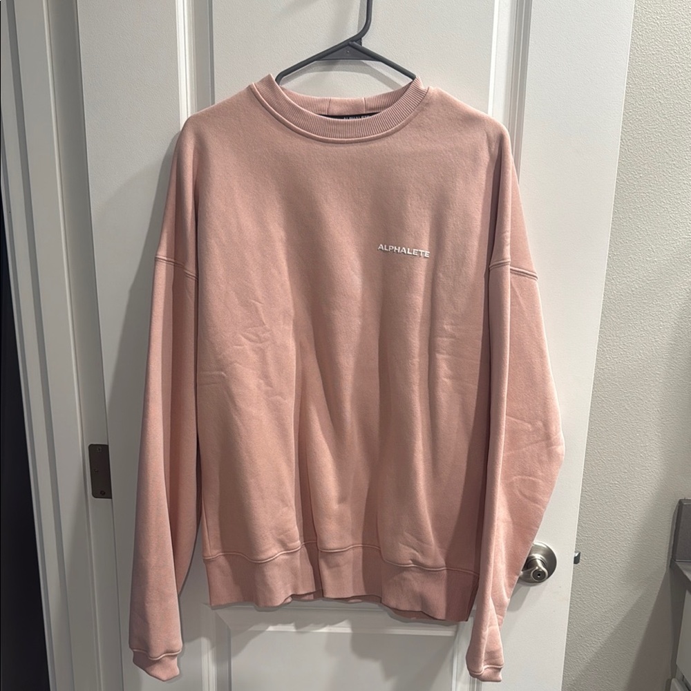 Alphalete Pink Crewneck Sweatshirt
